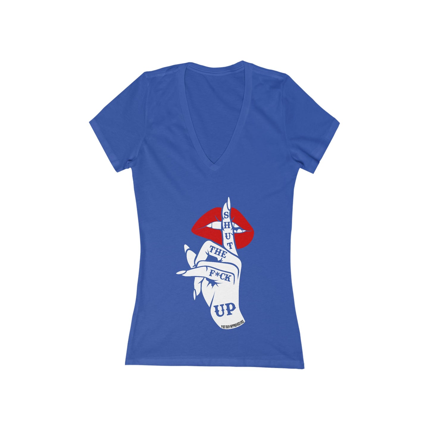 STFU WOMENS V-NECK T-SHIRT