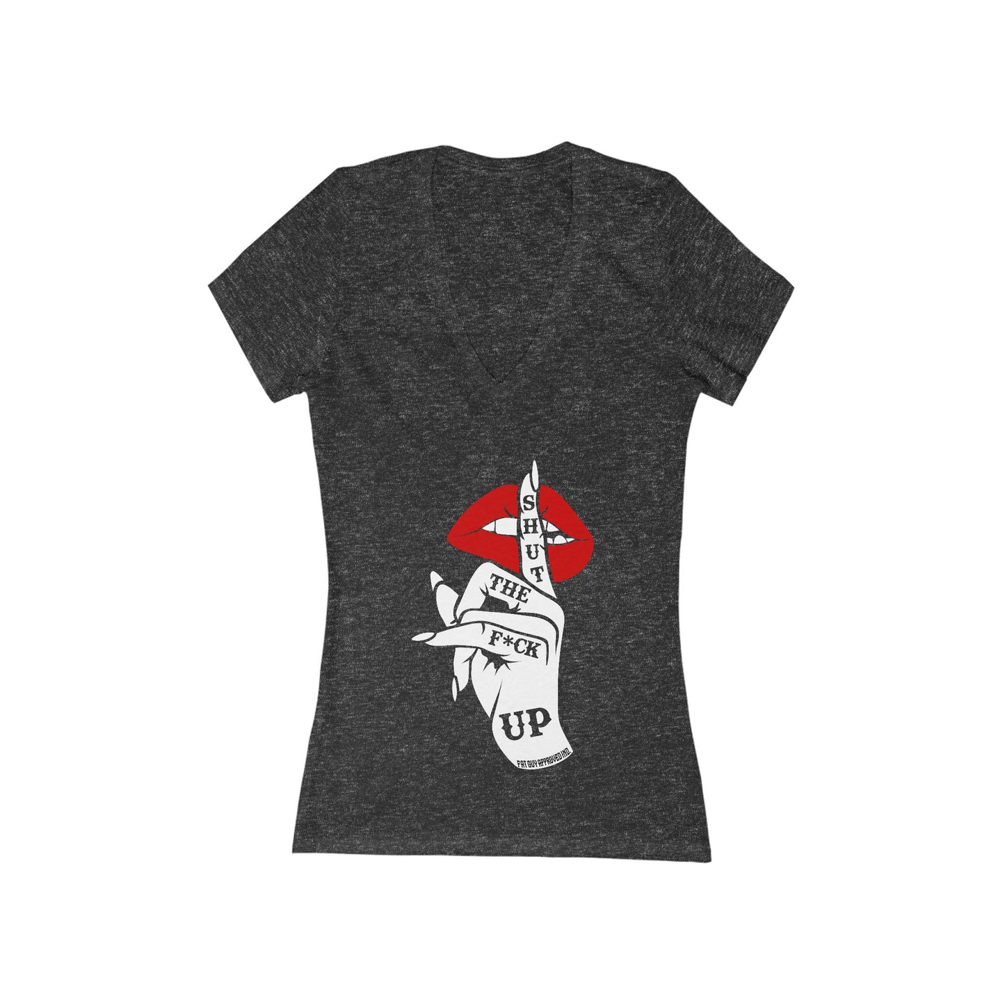 STFU WOMENS V-NECK T-SHIRT