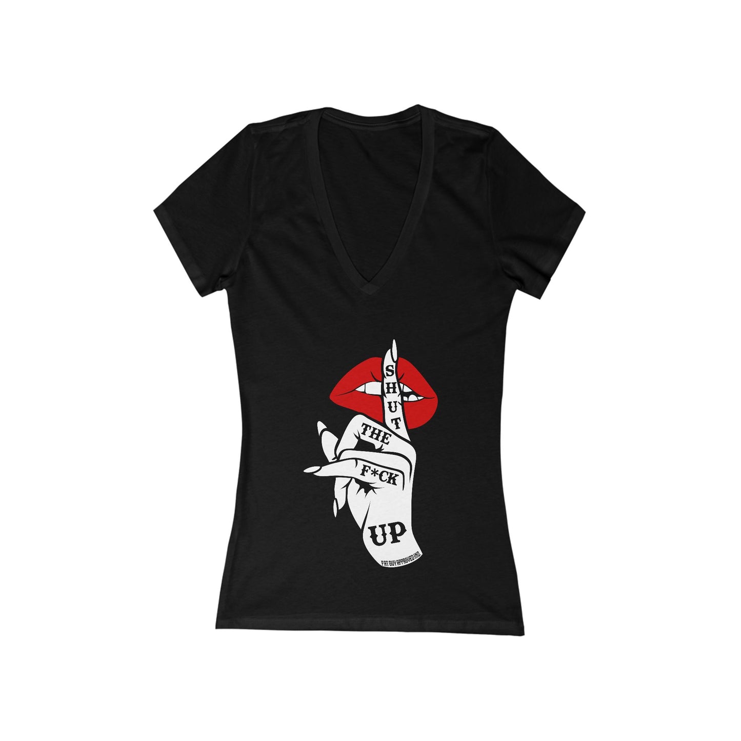 STFU WOMENS V-NECK T-SHIRT