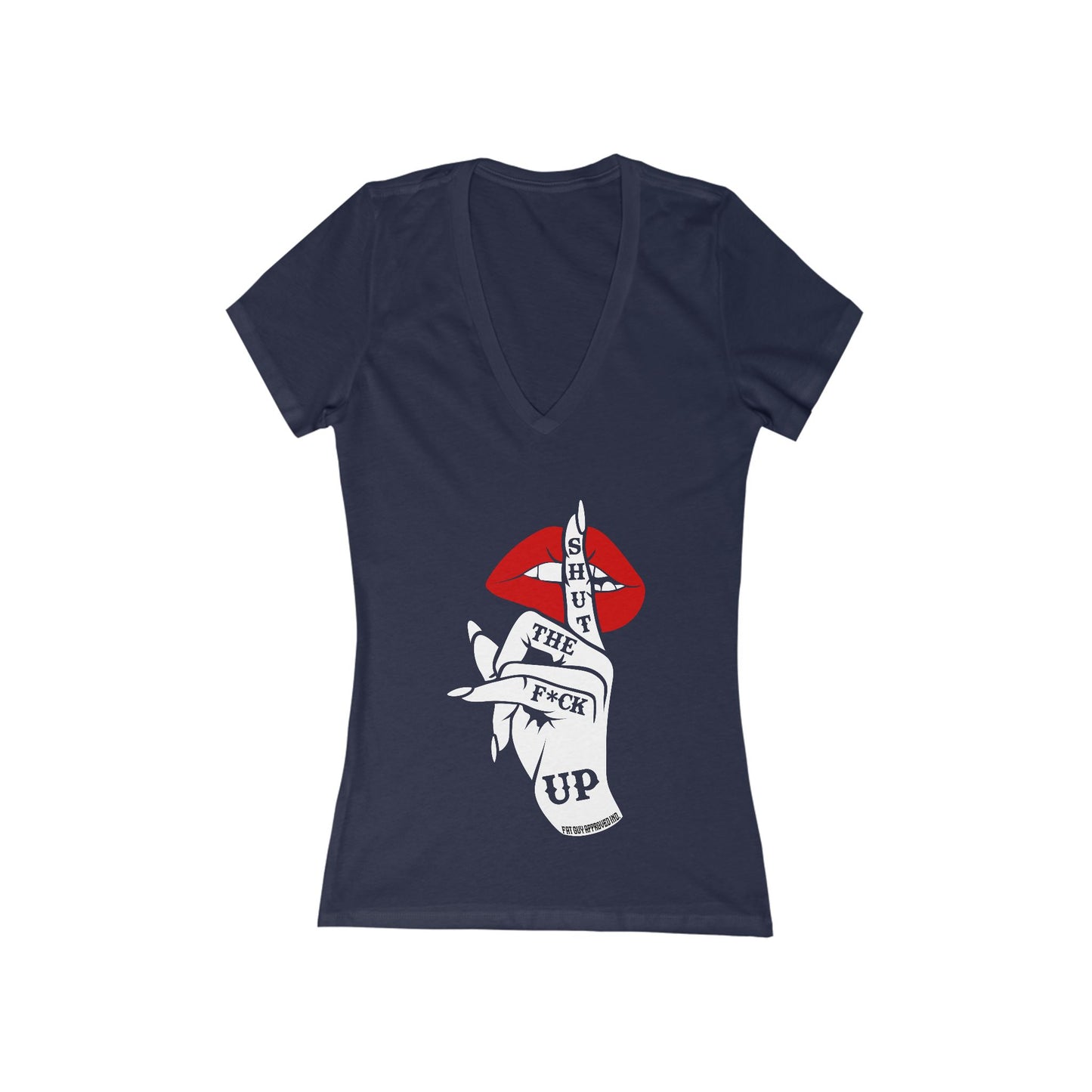 STFU WOMENS V-NECK T-SHIRT
