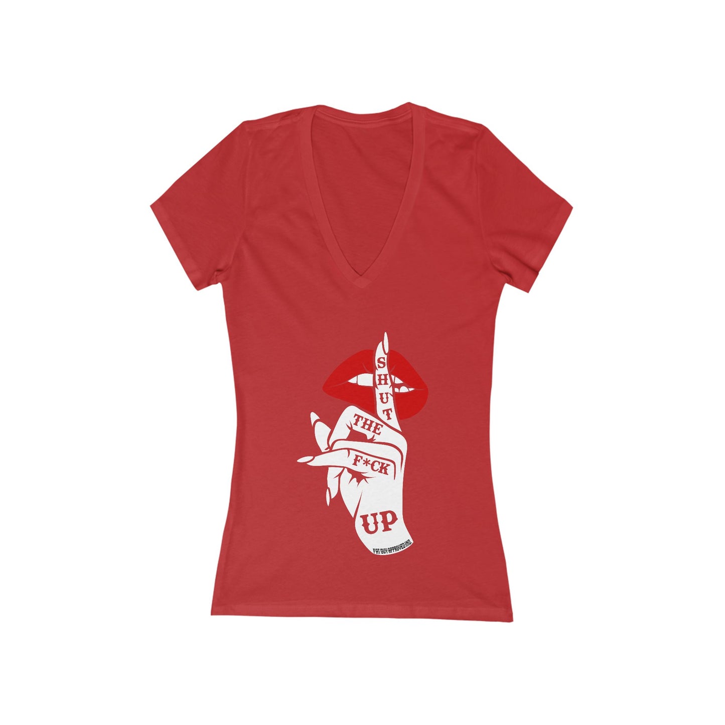 STFU WOMENS V-NECK T-SHIRT